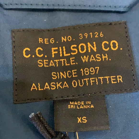 C.C. Filson Women’s Hooded Deck Jacket, Filson, Pullover Coat, Anorak NEW - Picture 4 of 5